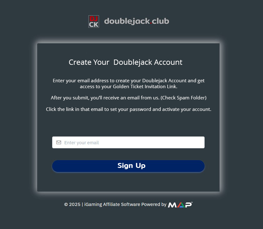 MAP Signup new